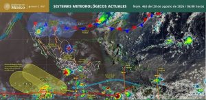 Mapa del tiempo 20VIII26