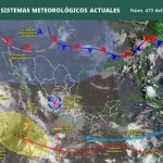 Pronóstico del Servicio Meteorológico Nacional del estado del tiempo el 25 de agosto de 2026