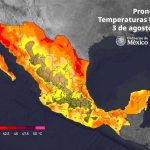 Pronóstico del Servicio Meteorológico Nacional del estado del tiempo el 3 de agosto de 2026