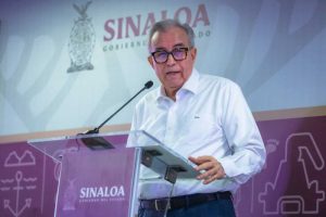 Rubén Rocha Moya, gobernador de Sinaloa.