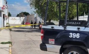 Área de donde fue levantada la mujer policía