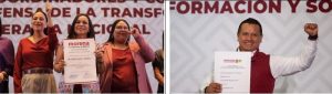 Beatriz Mojica Morga y Carlos Torres Piña.