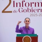 México va mejor porque el rumbo lo marca el pueblo, aseguró Claudia Sheinbaum en su Segundo Informe de Gobierno