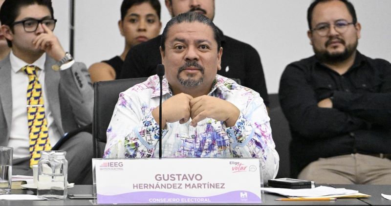 Consejero electoral Gustavo Hernández Martínez