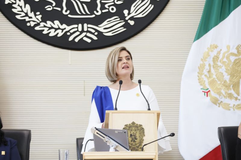 Diputada Karol Jared González Márquez, nueva Presidenta de la Mesa Directiva del Congreso de Guanajuato.