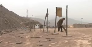 Escena de la película La Cantutal del diablo.