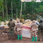 Laboratorio clandestino de metanfetamina inhabilitado en Sinaloa