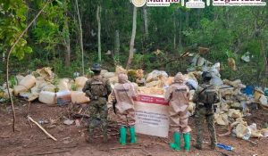 Laboratorio clandestino inhabilitado en Sinaloa