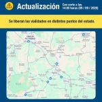 Liberados los bloqueos carreteros: Secretaría de Seguridad y Paz