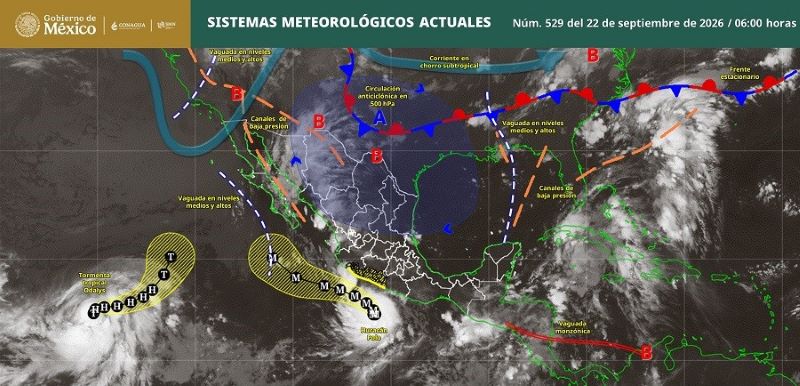Mapa del tiempo 22IX26