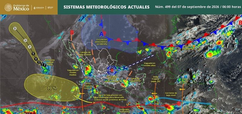 Mapa del tiempo 7IX26