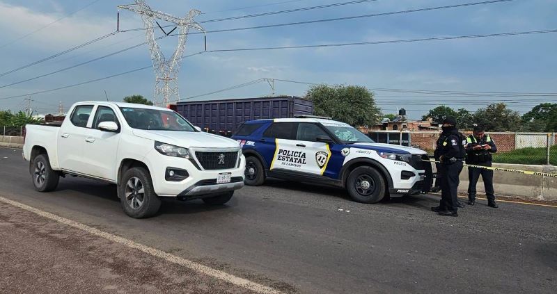 Mujer muerta por atropellamiento.