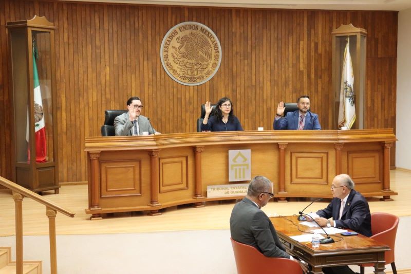 Pleno del Tribunal Estatal Electoral de Guanajuato.