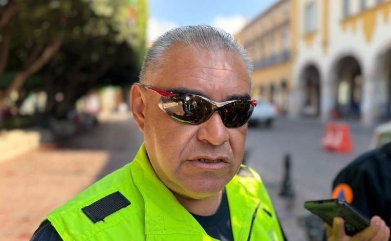 Salomón Ocampo Mendoza, director de Protección Civil de Celaya.