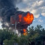 Espectacular incendio genera alarma entre la ciudadanía y movilización de elementos de bomberos y de seguridad/video