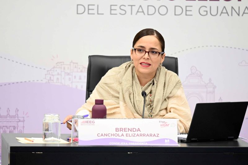 Brenda Canchola Elizarraraz, consejera presidenta del IEEG.