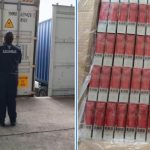 Elementos federales aseguran casi 10 millones de cigarrillos apócrifos en la aduana de Lázaro Cárdenas