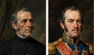 Cura José María Correa y Mariscal José de la Cruz Fernández.