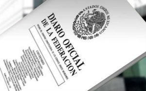 Diario Oficial de la Federación