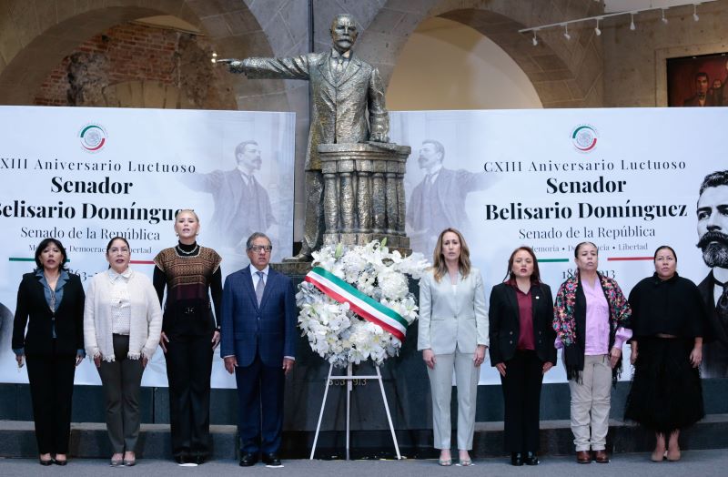 Homenaje a Belisario Domínguez.