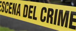 Línea amarilla escena del crimen
