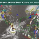 Pronóstico del Servicio Meteorológico Nacional del estado del tiempo el 10 de octubre de 2026