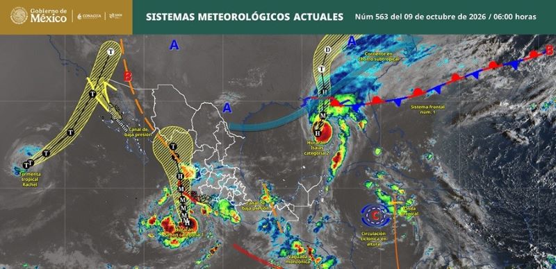Mapa del tiempo 9X26