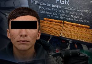 Miguel N y botellas con cocaína