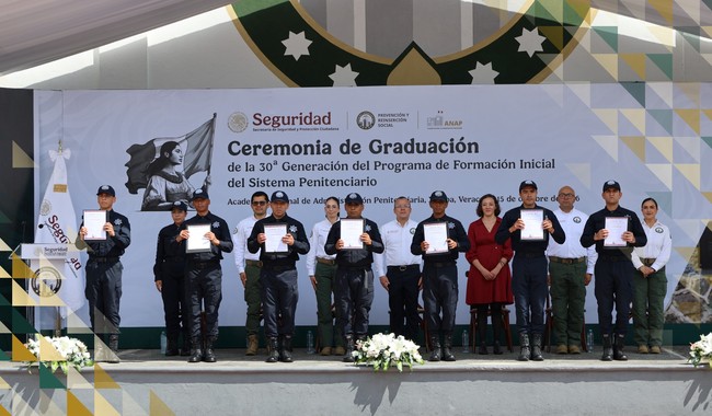 Nuevos policías penitenciarios.