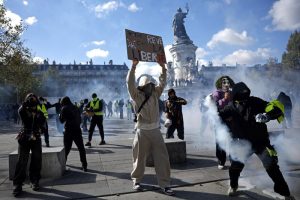 Paris manifestantes