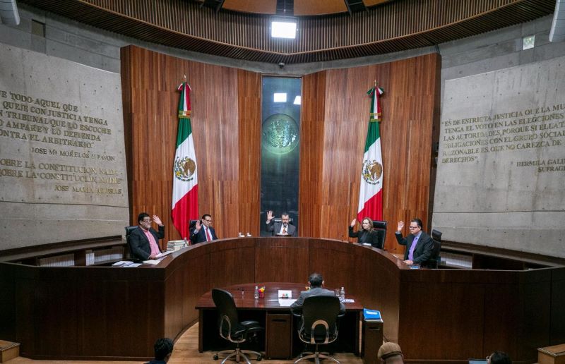 Pleno de la Sala Superior del Tribunal Electoral del Poder Judicial de la Federación.