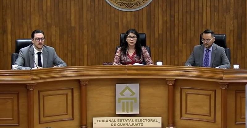 Pleno del Tribunal Estatal Electoral de Guanajuato.