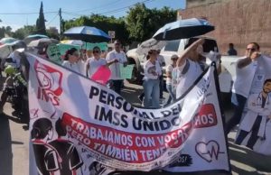 Trabajadores del IMSS Celaya.